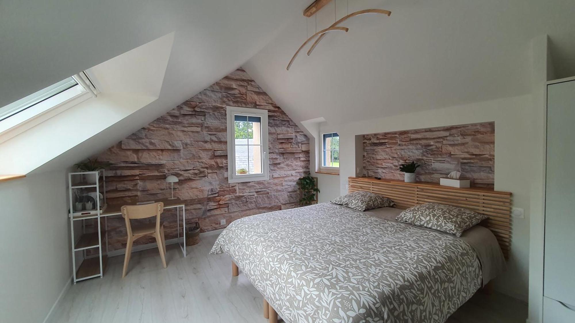 Au Fil De L'Eau Bed & Breakfast La Chapelle-Saint-Aubin Bagian luar foto
