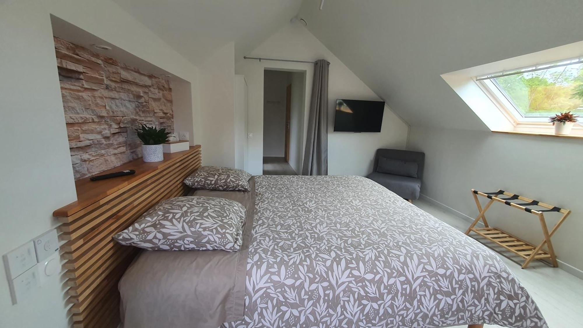 Au Fil De L'Eau Bed & Breakfast La Chapelle-Saint-Aubin Bagian luar foto