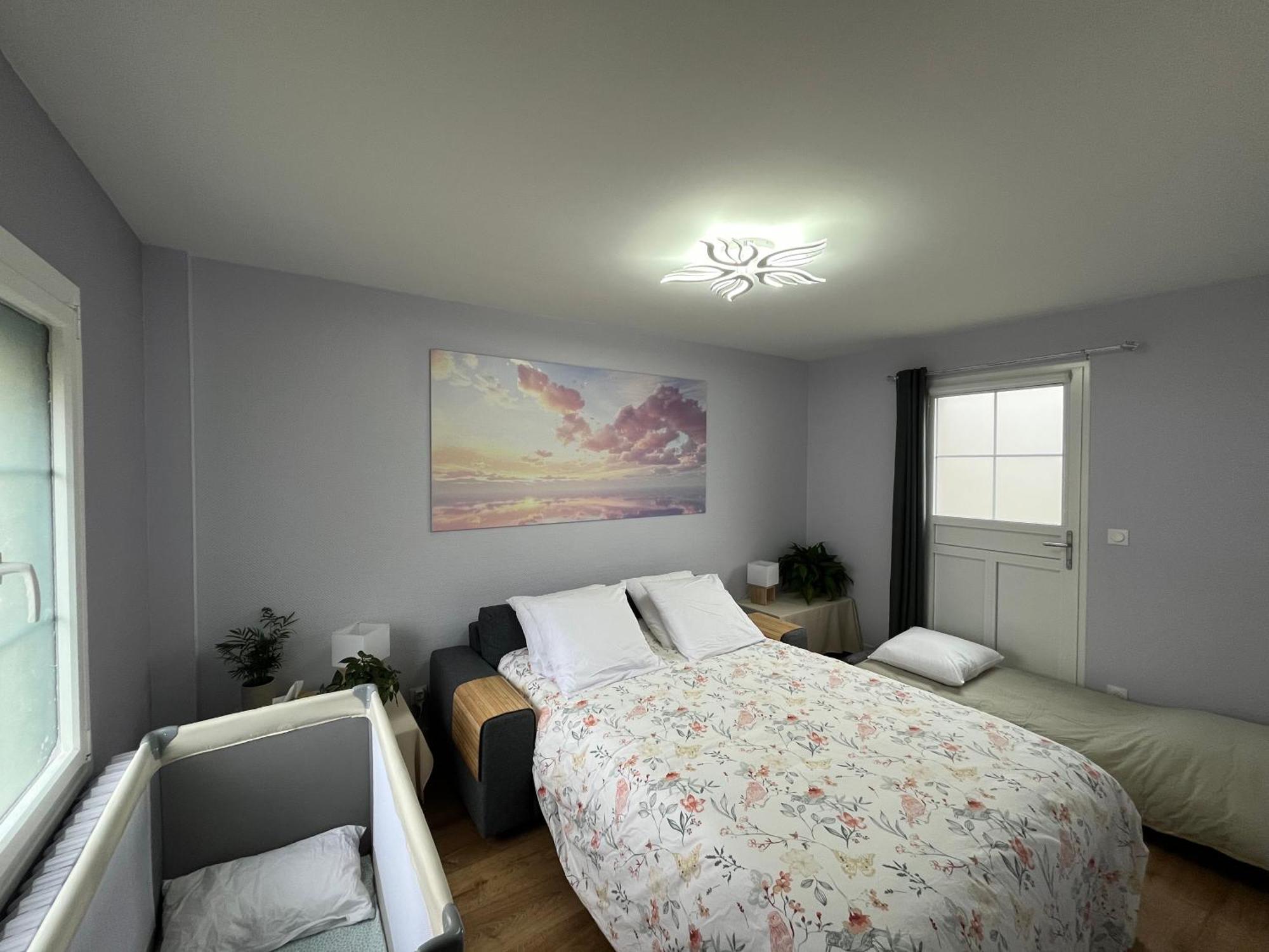 Au Fil De L'Eau Bed & Breakfast La Chapelle-Saint-Aubin Bagian luar foto